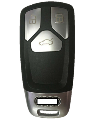 GUSCIO CHIAVE NERO 3 TASTI: TASTO APERTURA TASTO CHIUSURA TASTO PORTELLONE AUDI A4 8W28WC8W58WD 20152018, AUDI A5 8T38F78TA 201