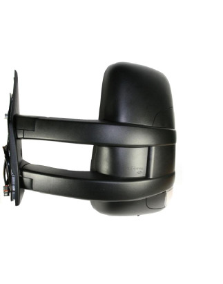 RETROVISORE ELETTRICO SINISTRO BRACCIO LUNGO TERMICO VETRO CONVESSO CON FANALINO INTEGRATO CON SONDA IVECO DAILY 20072011 , IVE