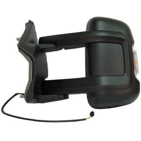 RETROVISORE ELETTRICO SINISTRO BRACCIO LUNGO TERMICO VETRO CONVESSO CON FANALINO INTEGRATO 16W CON SONDA FIAT DUCATO III 250 20