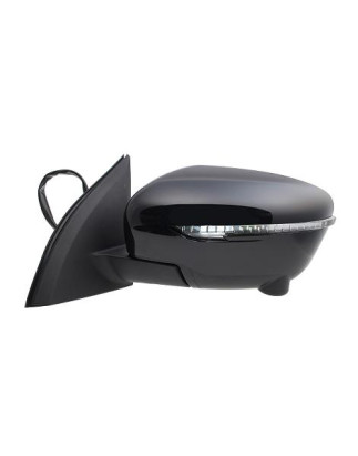 RETROVISORE ELETTRICO SINISTRO 13 PIN CON PRIMER TERMICO VETRO CONVESSO RICHIUDIBILE ELETTRICAMENTE CON FANALINO INTEGRATO CON 