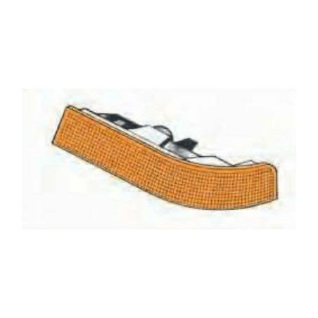 FANALE ANTERIORE SINISTRO CON PORTALAMPADA ARANCIO RENAULT 5 SUPER BC40 19851995