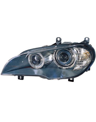 PROIETTORE SINISTRO XENON CON PARABOLA CON MOTORE CON TECNOLOGIA CELIS BMW X5 E70 20072010, BMW X5 E70 20102013