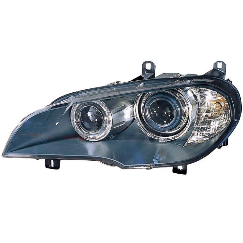PROIETTORE SINISTRO XENON CON PARABOLA CON MOTORE CON TECNOLOGIA CELIS BMW X5 E70 20072010, BMW X5 E70 20102013