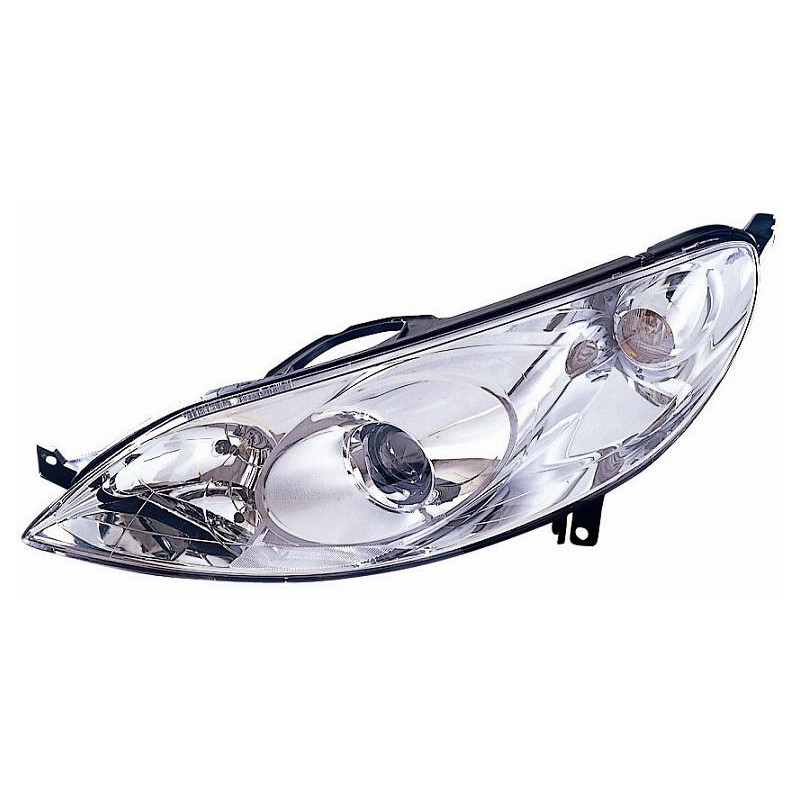 PROIETTORE DESTRO H7,H1 CON PREDISPOSIZIONE REGOLAZIONE ELETTRICA PEUGEOT 407 6D6C 20042010