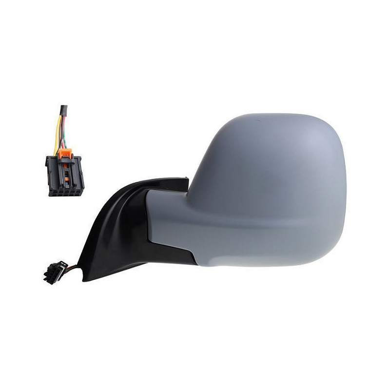 RETROVISORE ELETTRICO DESTRO 9+2 PIN CON PRIMER TERMICO VETRO CONVESSO RICHIUDIBILE ELETTRICAMENTE CON SONDA CON SISTEMA BLIS C