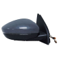 RETROVISORE ELETTRICO DESTRO 10+4 PIN CON PRIMER TERMICO VETRO CONVESSO RICHIUDIBILE ELETTRICAMENTE CON FANALINO INTEGRATO CON 