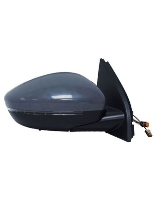 RETROVISORE ELETTRICO SINISTRO 10+2 PIN CON PRIMER TERMICO VETRO CONVESSO RICHIUDIBILE ELETTRICAMENTE CON FANALINO INTEGRATO CO