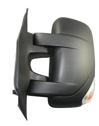 RETROVISORE MANUALE SINISTRO NERO 2 PIN VETRO CONVESSO CON FANALINO INTEGRATO NISSAN INTERSTAR X70 20092021, NISSAN NV 400 X62X