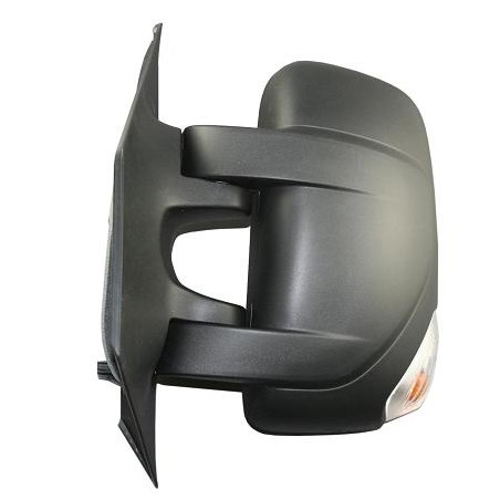 RETROVISORE MANUALE SINISTRO NERO 2 PIN VETRO CONVESSO CON FANALINO INTEGRATO NISSAN INTERSTAR X70 20092021, NISSAN NV 400 X62X