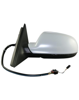 RETROVISORE ELETTRICO SINISTRO 10 PIN CON PRIMER TERMICO ASFERICO CON FANALINO INTEGRATO AUDI A3 8P18PA8P7 20082012      , AUDI
