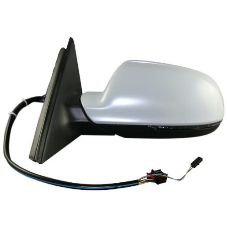 RETROVISORE ELETTRICO SINISTRO 10 PIN CON PRIMER TERMICO ASFERICO CON FANALINO INTEGRATO AUDI A3 8P18PA8P7 20082012      , AUDI