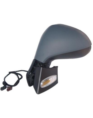 RETROVISORE ELETTRICO DESTRO CON PRIMER TERMICO VETRO CONVESSO RICHIUDIBILE ELETTRICAMENTE CON FANALINO INTEGRATO CON SONDA PEU