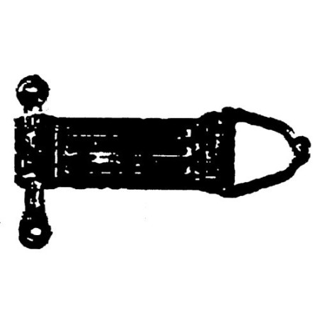 MANIGLIA INTERNA TIRANTE SCHIENALE FIAT 500 F  L  R 19651975