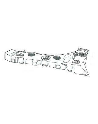 STAFFA PARAURTI ANTERIORE DESTRA OPEL MERIVA S10 20102014      , OPEL MERIVA S10 2014