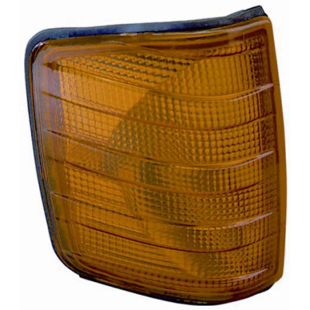 FANALE ANTERIORE DESTRO CON PORTALAMPADA ARANCIO MERCEDES-BENZ 190E W201 19841993