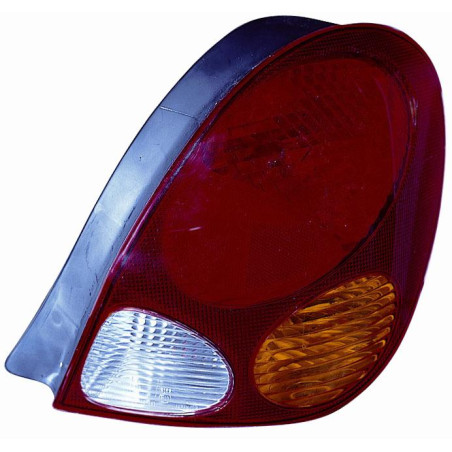 FANALE POSTERIORE DESTRO CON PORTALAMPADA 5 PORTE MODELLO KIOTO TOYOTA COROLLA E 11 2000200  TOYOTA COROLLA HB-LB E 11 19971999