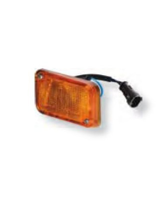 LENTE FANALE LATERALE SINISTRA ARANCIO IVECO EUROTECH 1993