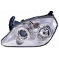 PROIETTORE SINISTRO H1,H7 CON PARABOLA CROMATA CON PREDISPOSIZIONE REGOLAZIONE ELETTRICA OPEL TIGRA CABRIO TWINTOP X04 20042009