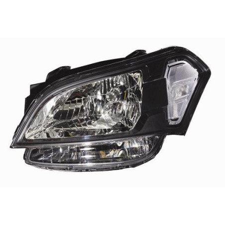 PROIETTORE SINISTRO H4 CON PREDISPOSIZIONE REGOLAZIONE ELETTRICA KIA SOUL AM 20082011