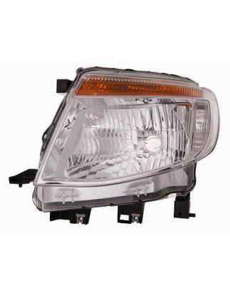 PROIETTORE SINISTRO H4,P21W,W5W CON PARABOLA CROMATA FORD RANGER TKE 20122015