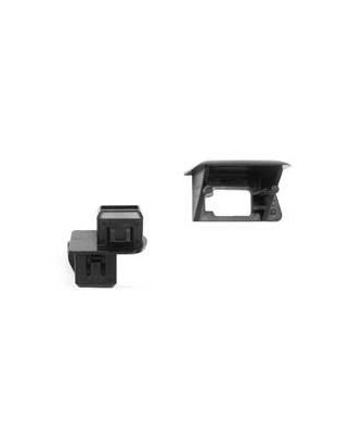 KIT STAFFE PARAURTI ANTERIORE SINISTRO CON FERMO NISSAN MICRA K12 20022010