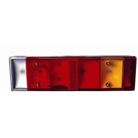FANALE POSTERIORE SINISTRO CON PORTALAMPADA 7 FUNZIONI CON CATADIOTTRO CON LUCE TARGA IVECO DAILY 19902000, IVECO EUROCARGO 199