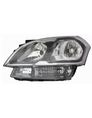 PROIETTORE DESTRO 2H7 CON PARABOLA NERA CON PREDISPOSIZIONE REGOLAZIONE ELETTRICA KIA SOUL AM 20112013