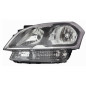 PROIETTORE DESTRO 2H7 CON PARABOLA NERA CON PREDISPOSIZIONE REGOLAZIONE ELETTRICA KIA SOUL AM 20112013