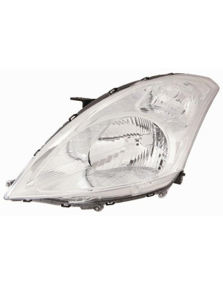 PROIETTORE DESTRO H4 MODELLO UNGHERIA CON PREDISPOSIZIONE REGOLAZIONE ELETTRICA SUZUKI SWIFT HB FZNZ 20112014, SUZUKI SWIFT HB 