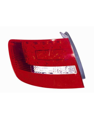 FANALE POSTERIORE DESTRO SENZA PORTALAMPADA LED BIANCOROSSO LED ESTERNO AUDI A6 4FH4F24F5 20082010