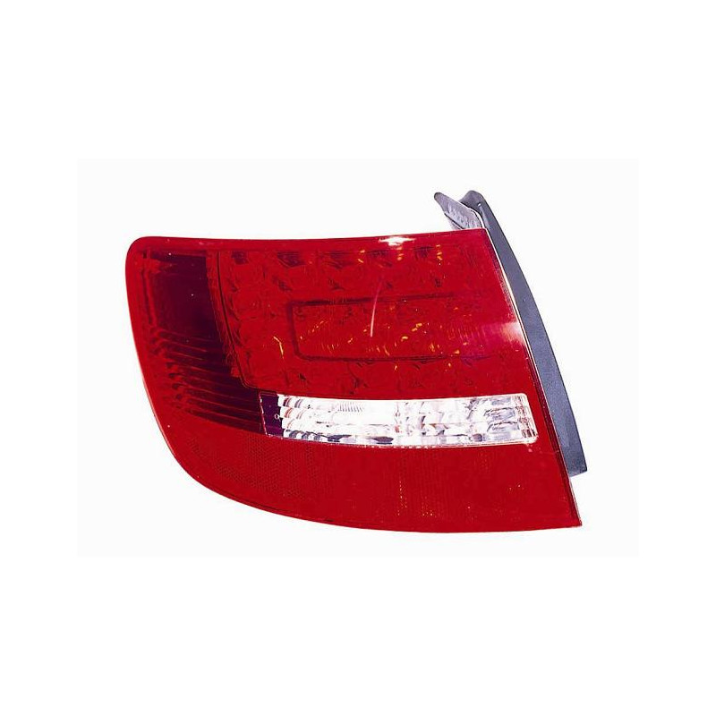 FANALE POSTERIORE DESTRO SENZA PORTALAMPADA LED BIANCOROSSO LED ESTERNO AUDI A6 4FH4F24F5 20082010