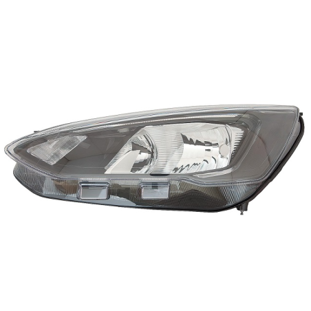 PROIETTORE DESTRO LED CON PARABOLA NERA CON MOTORE CON LUCE DIURNA LED FORD FOCUS HNHM 20182022