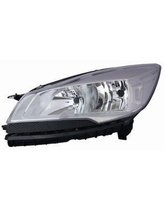 PROIETTORE DESTRO H7 CON PARABOLA CROMATA CON MOTORE FORD KUGA DM2 20132016