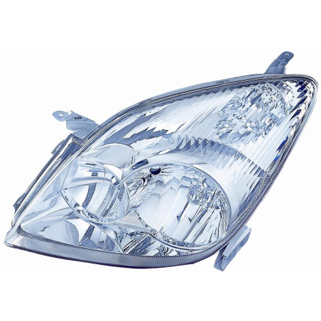PROIETTORE DESTRO HB3,HB4 CON PREDISPOSIZIONE REGOLAZIONE ELETTRICA TOYOTA COROLLA VERSO E12 20022007VERS 2004