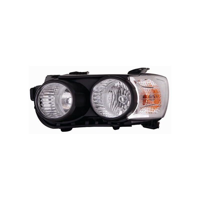 PROIETTORE DESTRO H1,H7 CON PARABOLA NERA CHEVROLET AVEO SDN-HB 2012