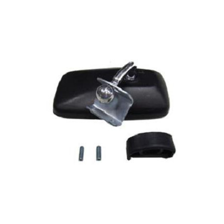 RETROVISORE DESTROSINISTRO CON ATTACCO A MORSETTO FIAT 500 F  L  R 19651975