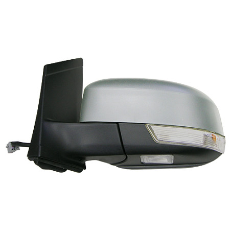 RETROVISORE ELETTRICO DESTRO 8 PIN CON PRIMER TERMICO ASFERICO RICHIUDIBILE ELETTRICAMENTE CON FANALINO INTEGRATO CON LUCE DI C