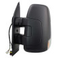 RETROVISORE ELETTRICO DESTRO BRACCIO CORTO 7 PIN TERMICO VETRO CONVESSO CON FANALINO INTEGRATO BIANCO IVECO DAILY 20142019, IVE