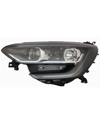 PROIETTORE DESTRO LED H7,H7 CON BORDO NERO CON LUCE DIURNA LED CON PREDISPOSIZIONE REGOLAZIONE ELETTRICA RENAULT MEGANE HB-SW B