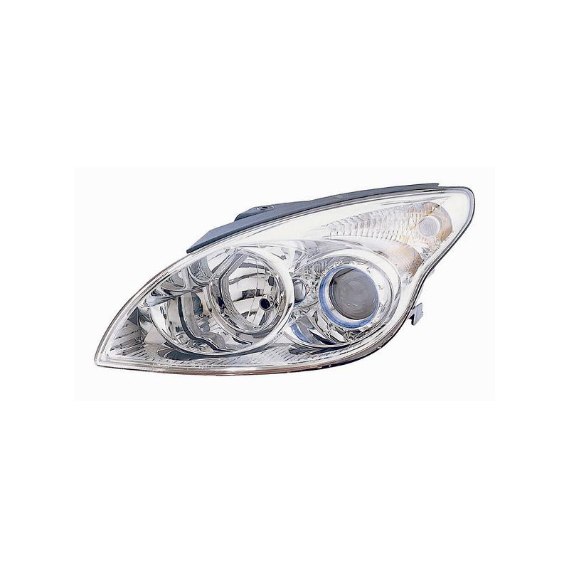 PROIETTORE SINISTRO H7,H1 CON PARABOLA CROMATA CON PREDISPOSIZIONE REGOLAZIONE ELETTRICA HYUNDAI i30 FD 20072012