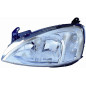 PROIETTORE SINISTRO 2H7 REGOLAZIONE ELETTRICA MODELLO AL T�V OPEL COMBO TF0TF1 20002012VERS 2002 , OPEL CORSA C X01 20002006VER