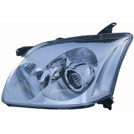 PROIETTORE DESTRO H7,H1 CON PREDISPOSIZIONE REGOLAZIONE ELETTRICA TOYOTA AVENSIS T25 20032008VERS 2006