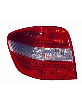FANALE POSTERIORE SINISTRO CON PORTALAMPADA FUMEROSSO BASE NERA MERCEDES-BENZ ML W164 20052011VERS 2008