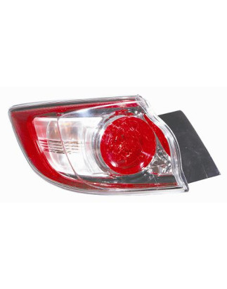 FANALE POSTERIORE DESTRO SENZA PORTALAMPADA 5 PORTE ESTERNO MAZDA 3 SDN-HB BLBK 20082013