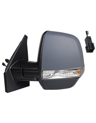 RETROVISORE MECCANICO DESTRO 2 PIN MODCARGO CON PRIMER TERMICO VETRO CONVESSO CON FANALINO INTEGRATO FIAT DOBLO 263 20092015, F
