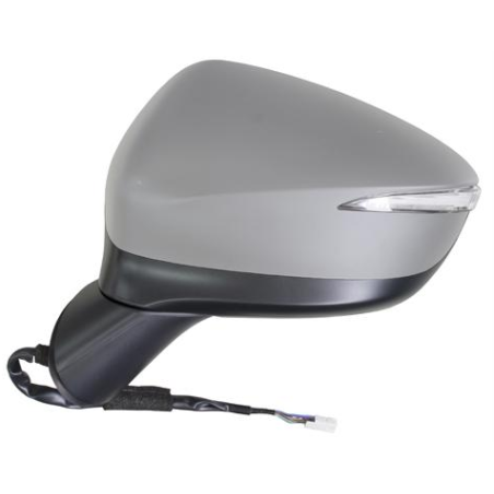 RETROVISORE ELETTRICO 9 PIN CON PRIMER TERMICO RICHIUDIBILE ELETTRICAMENTE CON FANALINO INTEGRATO CON SISTEMA BLIS MAZDA CX5 KE