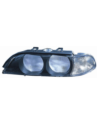 LENTE PROIETTORE DESTRO BIANCO CON FANALE BIANCO BMW SERIES 5 E39 19962002