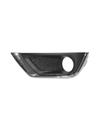 GRIGLIA PARAURTI ANTERIORE SINISTRA CON FENDINEBBIA CON MODANATURA CROMATA JEEP COMPASS MPM6MVM7 20162022