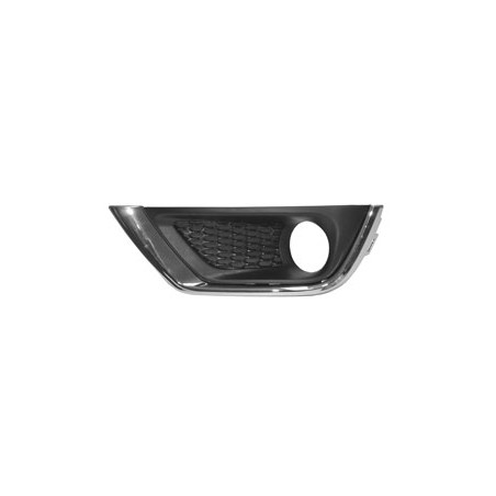 GRIGLIA PARAURTI ANTERIORE SINISTRA CON FENDINEBBIA CON MODANATURA CROMATA JEEP COMPASS MPM6MVM7 20162022