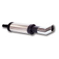 SILENZIATORE UNIVERSALE 148X76 DTM STAINLESS STEEL